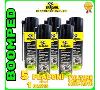 Pulitore Spray Carburatori Iniettori BARDAHL 5x400ml Auto Moto Scooter 05BD40