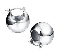 Pulitore Stampaggio Accessori compatibile con la macchina Gioielli dell'orecchio dell'orecchio rotondo in acciaio inossidabile Donne creative orecchie Forniture Produttore Accessori Kit, Taglia unica