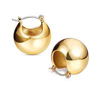 Pulitore Stampaggio Accessori compatibile con la macchina Gioielli dell'orecchio dell'orecchio rotondo in acciaio inossidabile Donne creative orecchie Forniture Produttore Accessori Kit, Taglia unica