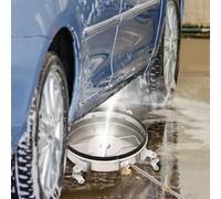 Pulitore superficiale 2 in 1, 4000 PSI ad alta pressione, detergente ad alta pressione con 4 ruote, 2 ugelli spray, interfaccia 3/8"