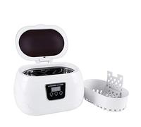 Pulitore Ultrasuoni, 600ML, 5 modalità di Tempo, Dispositivo di Pulitore ad Ultrasuoni per Occhiali, Gioielli, Orologi, Protesi Dentali, Anelli - 40 KHz