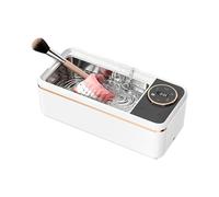 Pulitore Ultrasuoni - Vasca Acciaio 304 450ml, Timer 6 Cicli con Macchina Lavaggio Occhiali Gioielli Dentiere | Dispositivo Domestico Compatto per Orologi Anelli Apparecchi Ortodontici Testine