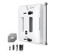 Pulitore Vetri Automatico, Lavavetri Elettrico Con Doppio Getto D’acqua, Navigazione Intelligente, Protezione Anti-Caduta E Panno in Microfibra Incluso