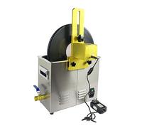 Pulitori a Ultrasuoni, Pulitore Digitale Ad Ultrasuoni For Dischi In Vinile Disco CD Lp Lavaggio Serbatoio 6L 180W Con Motore Dispositivo Sollevatore Staffa In Lega, Potente Effetto Pulente