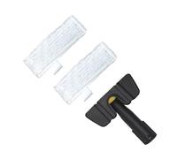 Pulitori a vapore Accessori di ricambio Ugello portatile pieghevole con panni in microfibra per superfici dure Pulizia Accessori per la pulizia del vapore