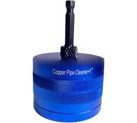 Pulitori per tubi in setole di rame ottimizzati per l'uso con trapani elettrici per migliorare l'efficienza nella manutenzione dei tubi di rame (28 mm)