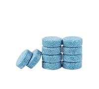 Pulizia cristalli Set solido concentrato per detergente per parabrezza per auto, compressa effervescente, liquido lavavetri universale per vetri Pompa Lavavetri Impianto(10PCS)