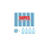 Pulizia cristalli Set solido concentrato per detergente per parabrezza per auto, compressa effervescente, liquido lavavetri universale per vetri Pompa Lavavetri Impianto(50PCS)