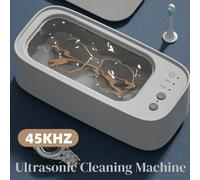 Pulizia degli occhiali ad ultrasuoni 45KHZ Macchina per la pulizia dei gioielli ad ultrasuoni Bagno di pulizia ad ultrasuoni ad alta frequenza per gioielli green
