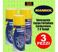 PULIZIA DETERGENTE CARBURATORI - PULITORE SPRAY - 3 PEZZI X 400 ML