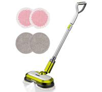 Pulizia e asciugatura rapida con 2 cuscinetti di pulizia e 2 cuscinetti di cera