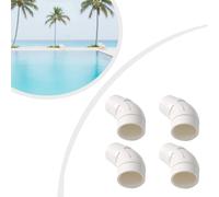 Pulizia efficace pulizia piscina gomito semi flessibile PVC facile installazione