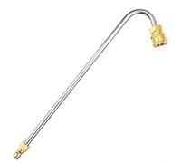 Pulizia efficiente della grondaia con attacco bacchetta di estensione della rondella, accessorio ad alta pressione a forma di U da 33 pollici per lancia a connessione rapida