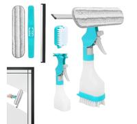 Pulizia in di vetrino, pulizia della finestra, vetrino per finestra, spazzola per detergente in multiuso, strumento di lavaggio delle porte della doccia, per la rimozione delle