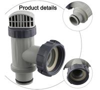 Pulizia Piscina Efficiente con Valvola Tuffatore Serbatoio e Adattatore Tubo Tip