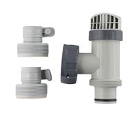 Pulizia Piscina Efficiente con Valvola Tuffatore Serbatoio e Adattatore Tubo Tip