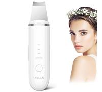 Pulizia Viso, ANLAN Skin Scrubber Ultrasuoni Professionale per Pulizia Profonda la Viso Peeling e Cura,4 modalità Rimozione di Comedone, USB Ricaricabile