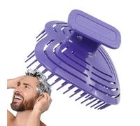 Puliziatore Del Cuoio Capelluto, Uomo Scrubber Per Capelli, Spazzola Per Capelli, Strumento Per La Doccia Da Toelettatura, Design Della Maniglia Ergonomica, Strumento Di Pulizia