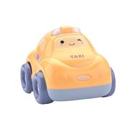 Pull Back, Small Fire Truck, ABS Small Taxi Ambulance Toy, Inertia Vehicle Toy for Boys, Girls, Kids, Children, Birthday Game Supplies, 3.7x2.76x2.56 Inches
