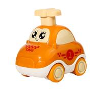Pull Back Vehicle Toys - Cartoni animati con azionamento di attrito, piccoli veicoli giocattolo per imparare e giocare, progettati per le capacità motorie dei bambini | Pratiche auto per allenamento e