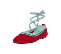 Pull&Bear Ballerina blu chiaro / grigio chiaro / verde scuro / rosso Donna Pull&Bear 39 blu chiaro / grigio chiaro / verde scuro / rosso