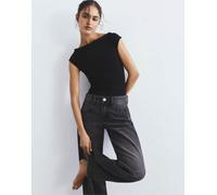 Pull&Bear - Body nero a maniche corte XL