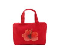 Pull&Bear Borsa a mano 'HIBISCUS' marrone / corallo / aragosta / rosso Donna Pull&Bear One Size marrone / corallo / aragosta / rosso