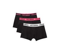 Pull&Bear Boxer grigio / magenta / nero / bianco Uomo Pull&Bear L