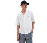 Pull&Bear - Camicia bianca a righe squadrata-Bianco L