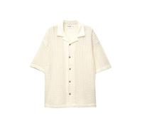 Pull&Bear Camicia bianco lana Uomo Pull&Bear XL bianco lana