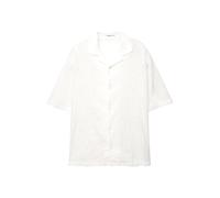 Pull&Bear Camicia bianco Uomo Pull&Bear XS bianco