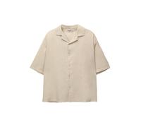 Pull&Bear Camicia écru Uomo Pull&Bear XS écru