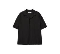 Pull&Bear Camicia nero Uomo Pull&Bear XS nero