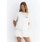 Pull&Bear - Candy lover - T-shirt color ghiaccio-Bianco S