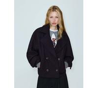 Pull&Bear cappotto corto navy-blu navy M