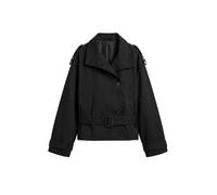 Pull&Bear Cappotto di mezza stagione nero Donna - Abbigliamento - Cappotti - Trench Pull&Bear S