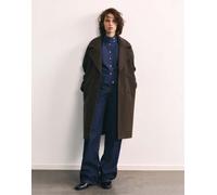 Pull&Bear cappotto doppiopetto marrone XS