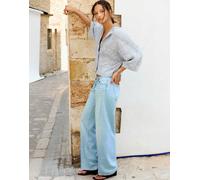 Pull&Bear cardigan a maniche corte in grigio mélange M