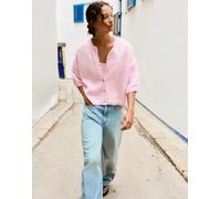 Pull&Bear cardigan a maniche corte rosa mélange S