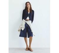 Pull&Bear - Cardigan blu navy con zip S