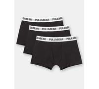Pull&Bear - Confezione da 3 boxer con logo-Multicolore M