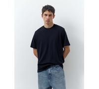 Pull&Bear Maglietta écru / nero / bianco Uomo Pull&Bear M