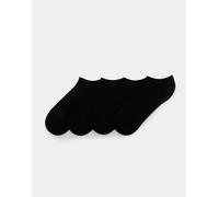 Pull&Bear - Confezione da 4 paia di calzini neri alla caviglia-Nero M