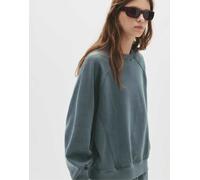 Pull&Bear - Felpa basic in pile grigia-Grigio S