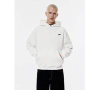 Pull&Bear - Felpa bianco sporco con logo ricamato “STWD” e cappuccio M