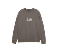 Pull&Bear Felpa blu / color fango / oliva / bianco Uomo Pull&Bear M blu / color fango / oliva / bianco