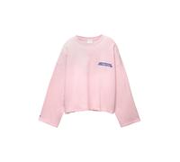 Pull&Bear Felpa blu / rosa Donna Pull&Bear XS blu / rosa