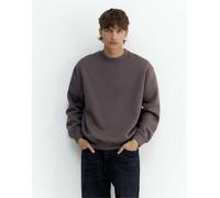 Pull&Bear - Felpa comoda grigia-Grigio S
