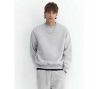 Pull&Bear - Felpa comoda grigio mélange XS
