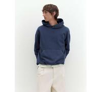 Pull&Bear felpa con cappuccio boxy fit blu M